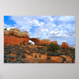 Broken Arch, Arches National Park Poster