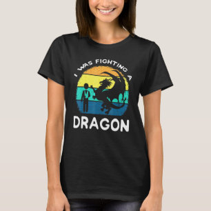 Broken Arm Dragon Shoulder Injury Surgery Recovery T-Shirt