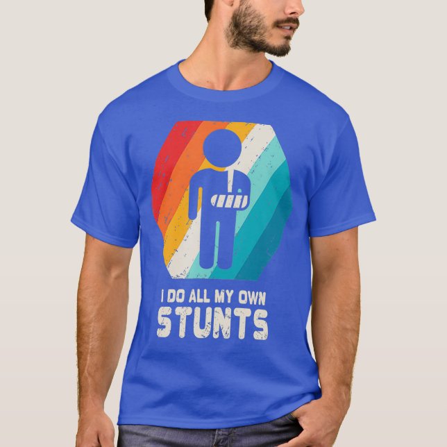 Broken Arm Shirt Hand Wrist Elbow Injury Get (Front)