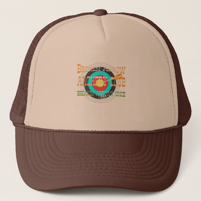 broken arrow archery trucker hat (Front)