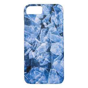 Broken blue ice iPhone 8/7 case