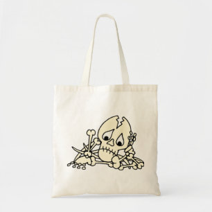 Broken Bones Skeleton Tote Bag