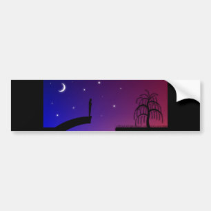 Broken Bridge Bumper Sticker