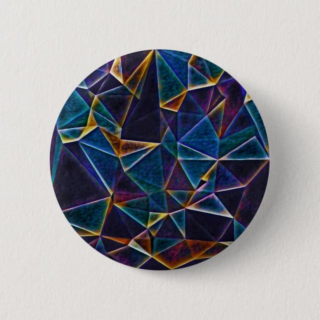 Broken Bubbles  6 Cm Round Badge (Front)