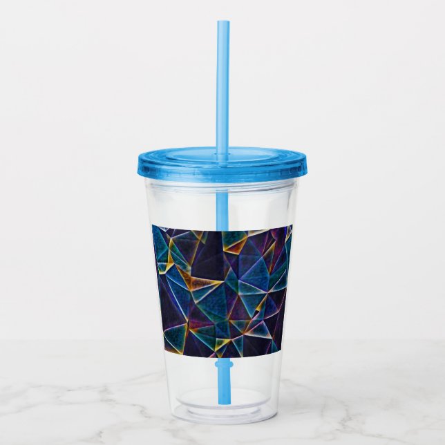 Broken Bubbles  Acrylic Tumbler (Front)