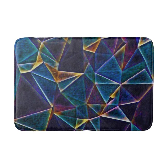 Broken Bubbles  Bath Mat (Front)