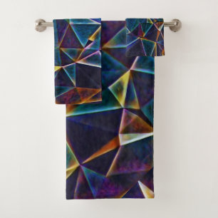 Broken Bubbles  Bath Towel Set