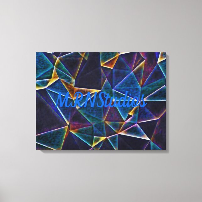 Broken Bubbles  Canvas Print (Front)
