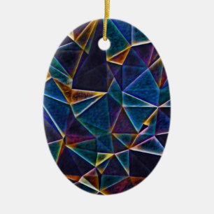 Broken Bubbles  Ceramic Ornament