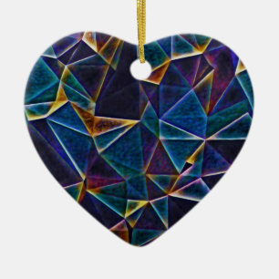 Broken Bubbles Ceramic Ornament