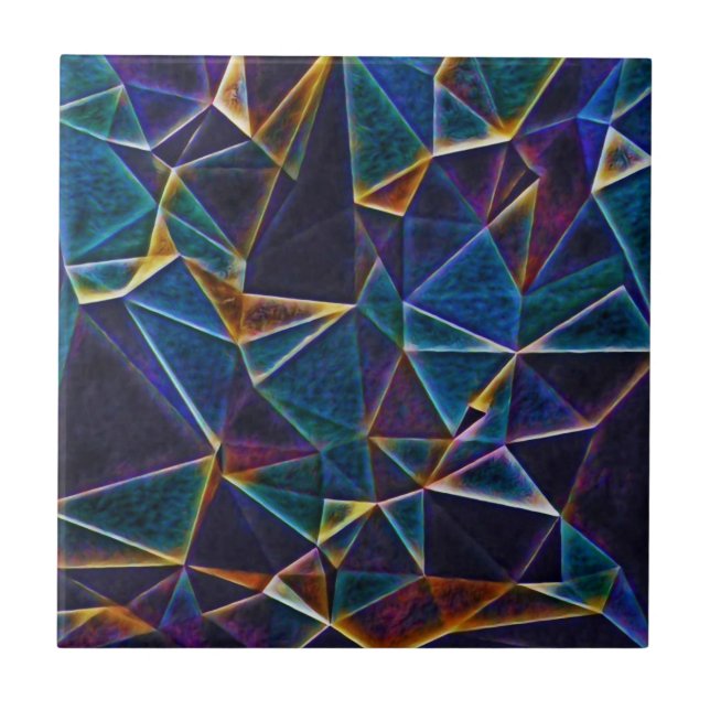 Broken Bubbles  Ceramic Tile (Front)