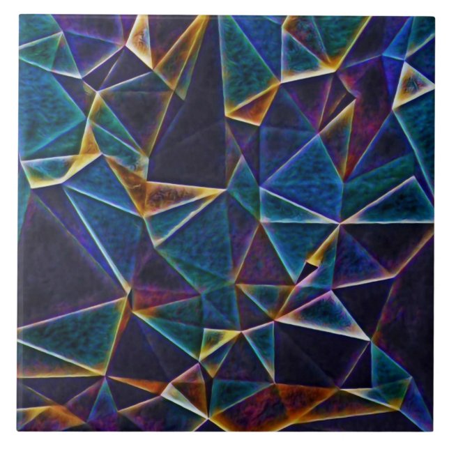 Broken Bubbles  Ceramic Tile (Front)