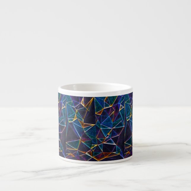 Broken Bubbles  Espresso Cup (Front)