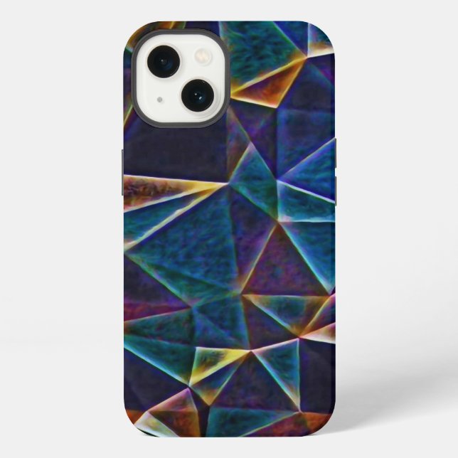 Broken Bubbles  iPhone Case (Back)