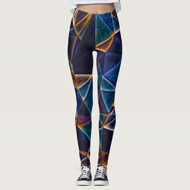 Broken Bubbles  Leggings (Front)