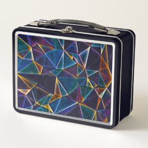 Broken Bubbles Metal Lunch Box