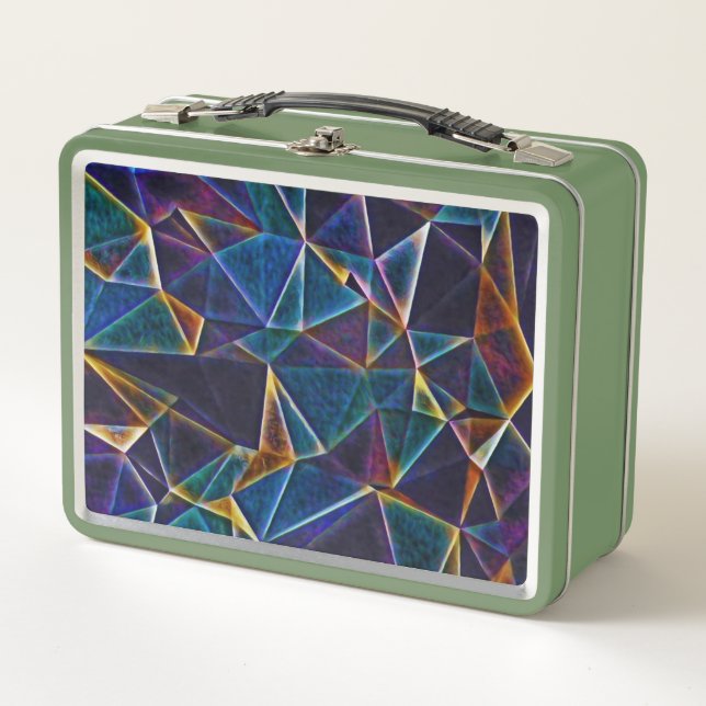 Broken Bubbles  Metal Lunch Box (Front)
