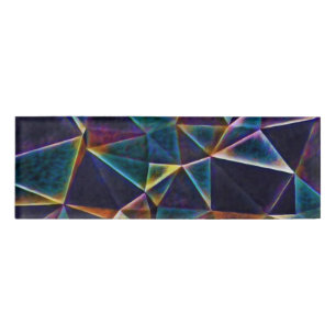 Broken Bubbles Name Tag