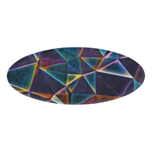 Broken Bubbles  Name Tag