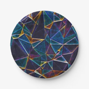 Broken Bubbles  Paper Plate