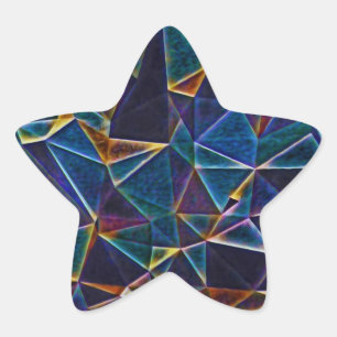Broken Bubbles Star Sticker