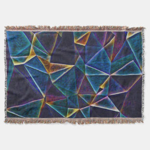 Broken Bubbles Throw Blanket