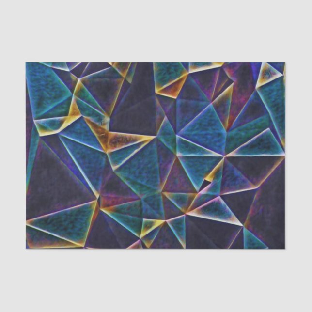 Broken Bubbles  Tissue Paper (Front)