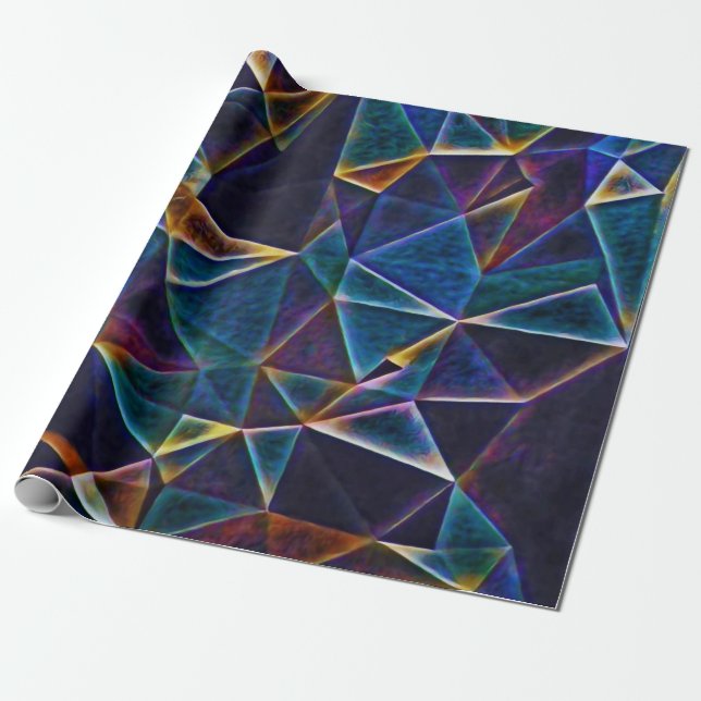 Broken Bubbles  Wrapping Paper (Unrolled)