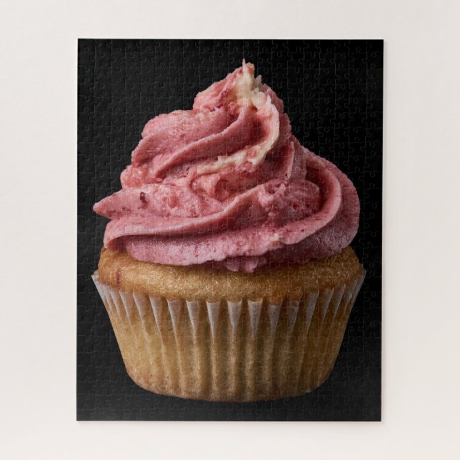 Broken Buttercream Cupcake Jigsaw Puzzle (Vertical)