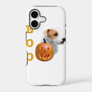 Broken coat Parson Russell Terrier Halloween BOO