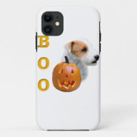 Broken coat Parson Russell Terrier Halloween BOO