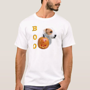 Broken coat Parson Russell Terrier Halloween BOO T-Shirt