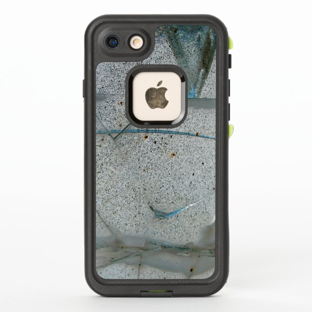 Broken Cracked and Dirty Grass LifeProof iPhone Case (Back)