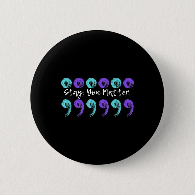 Broken Crayons Still Colour  6 Cm Round Badge (Front)