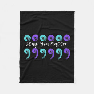 Broken Crayons Still Colour Fleece Blanket