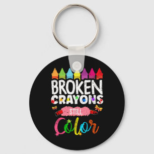 Broken Crayons Still Colour Mental Health S Awaren Key Ring