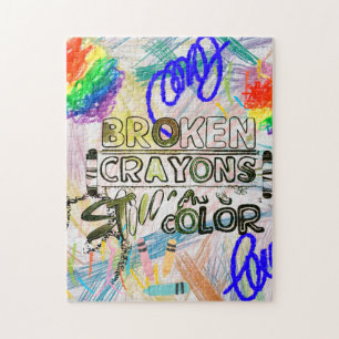 Broken Crayons still colour Puzzle