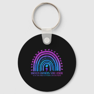 Broken Crayons Still Colour Suicide Prevention Awa Key Ring