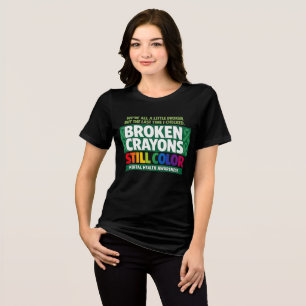 Broken Crayons Tri-Blend Shirt
