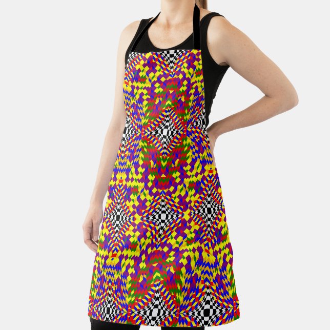 Broken Cube by Kenneth Yoncich Apron (Insitu)