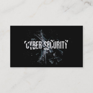 Broken "Cyber Security" Hacker Card