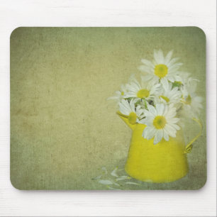 Broken Daisy Mouse Pad