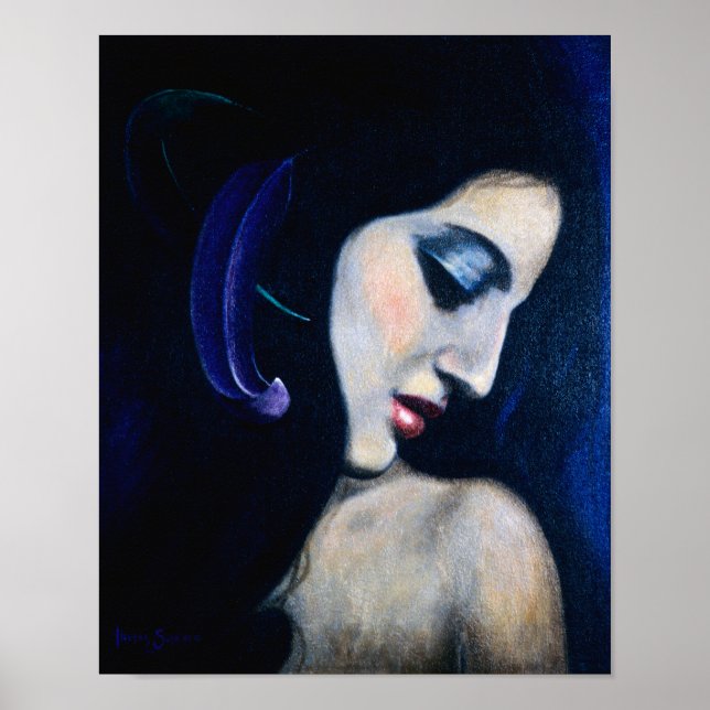 Broken Eagle Woman Poster (Front)