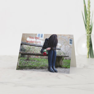 BROKEN -  ENCOURAGEMENT CARD