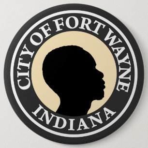 'Broken Family' Fort Wayne Button