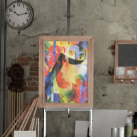 Broken Forms by Franz Marc, Vintage Abstract Art