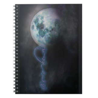 Broken Galaxy Cosmic Dark Celestial Notebook