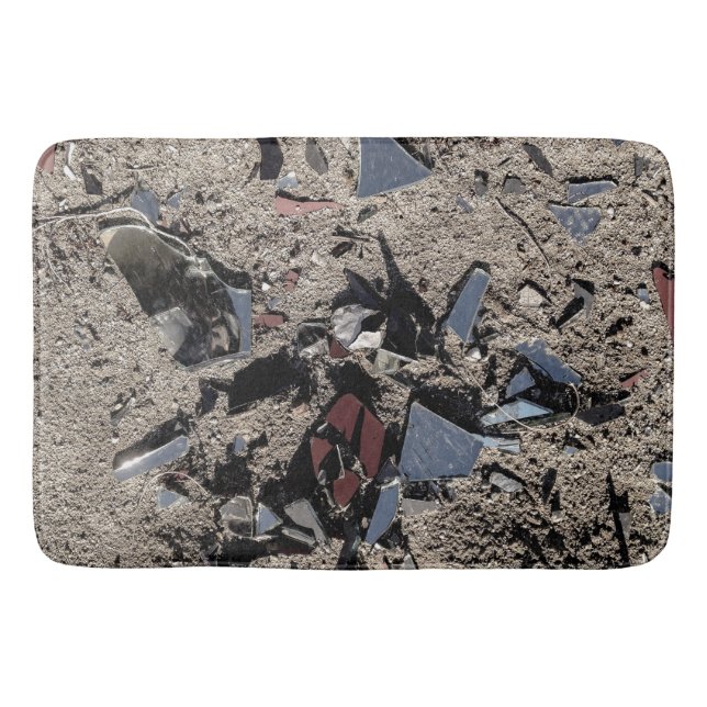 Broken Glass Bath Mat (Front)