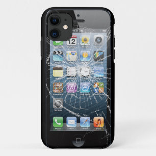 Broken Glass iPhone 11 Case