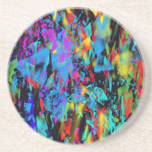 Broken Glass Coaster